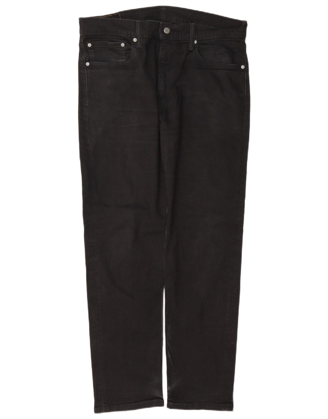 Levi's Vaqueros cónicos 502 para hombre W36 L32 Algodón negro