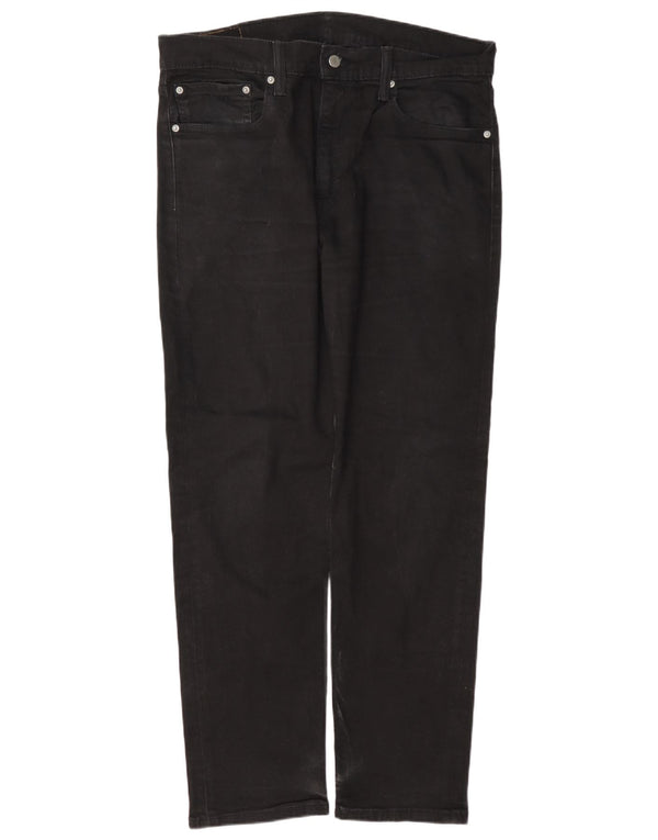 Levi's Vaqueros cónicos 502 para hombre W36 L32 Algodón negro