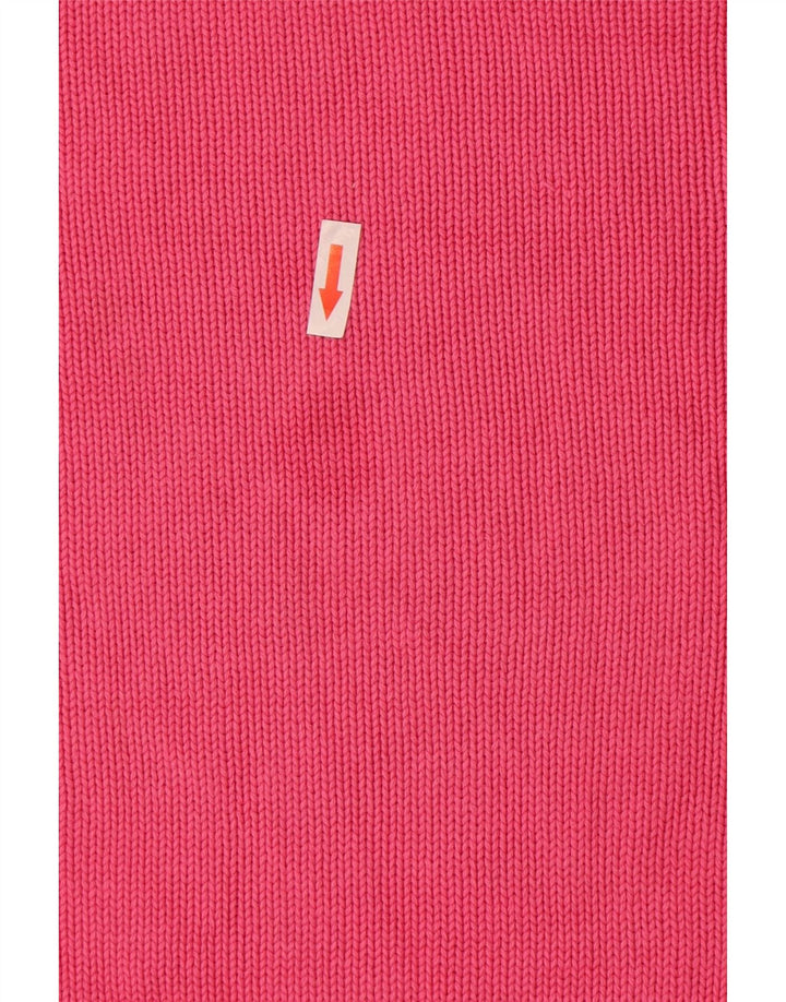Marks & Spencer Suéter de Cuello Redondo de Gran tamaño para Mujer UK 10 Small Pink