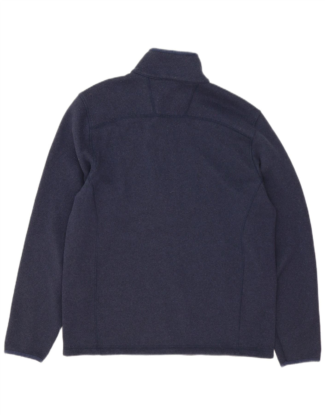 The North Face Hombre Zip Neck Jumper Sweater Medio Azul Marino Poliéster