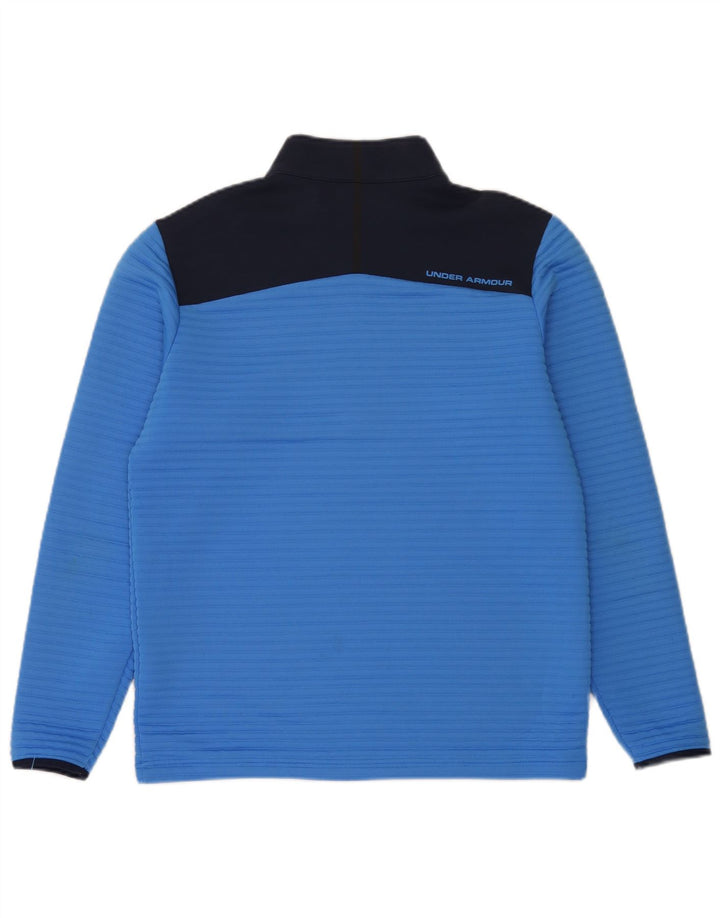 Under Armour Cold Gear Pullover Camiseta De Chándal Azul Medio Colorblock