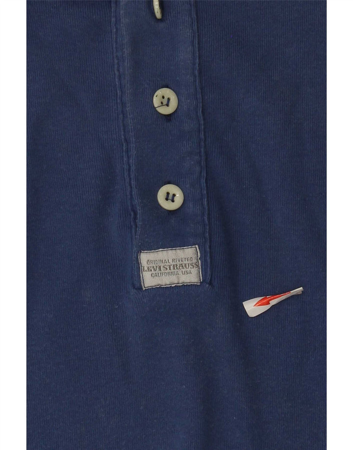Levi's Hombre Top Manga Larga XL Algodón Azul