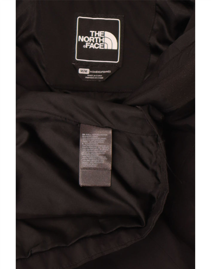 Chubasquero con capucha para mujer The North Face UK 44 Mediano Negro Poliéster
