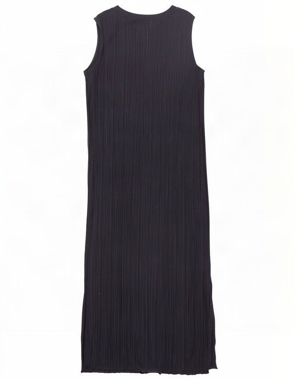 Marks & Spencer Vestido largo sin mangas para mujer UK 42 Medio Azul marino