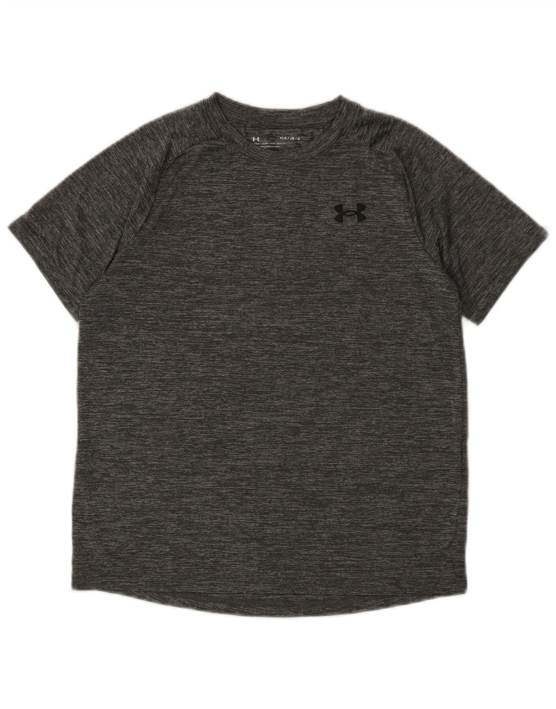 Under Armour Camiseta para niño Top 11-12 años Grande Gris Moteado Poliéster