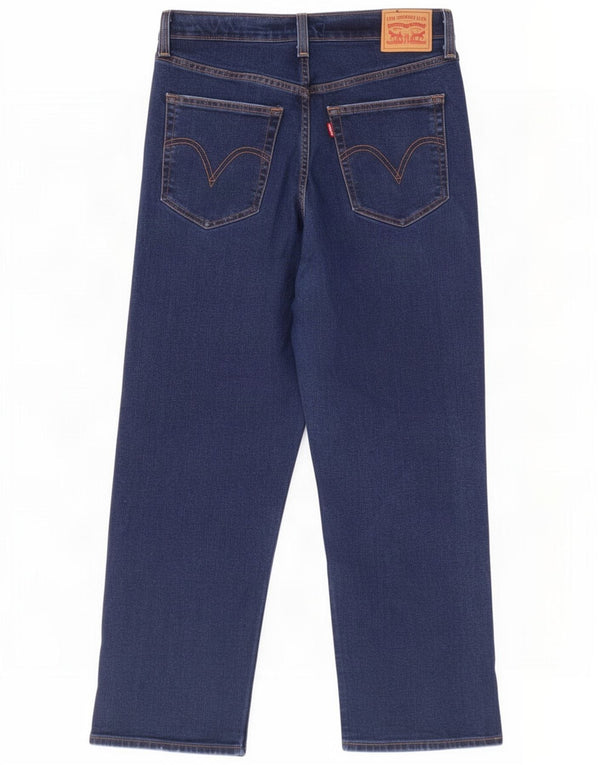 Levi's Jeans rectos Ribcage para mujer W30 L26 Azul