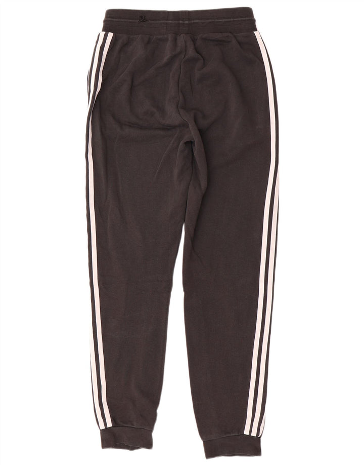 ADIDAS Pantalones de chándal para mujer Joggers UK 10 Small Black Poliéster