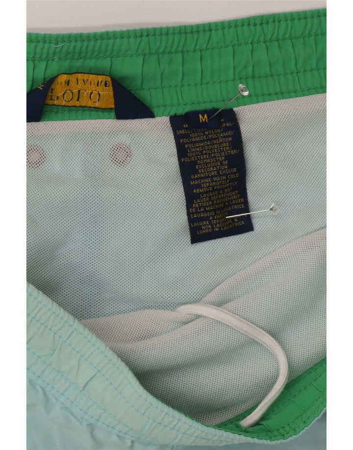 Bañador Polo Ralph Lauren Hombre Azul Medio Nylon