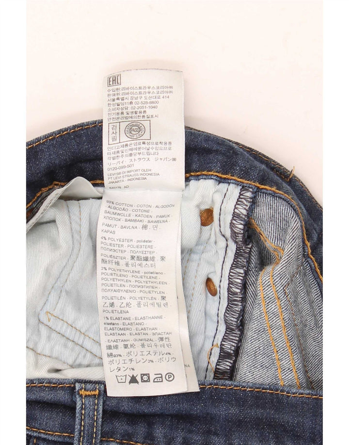 Levi's Hombre 511 Slim Jeans W31 L30 Algodón Azul