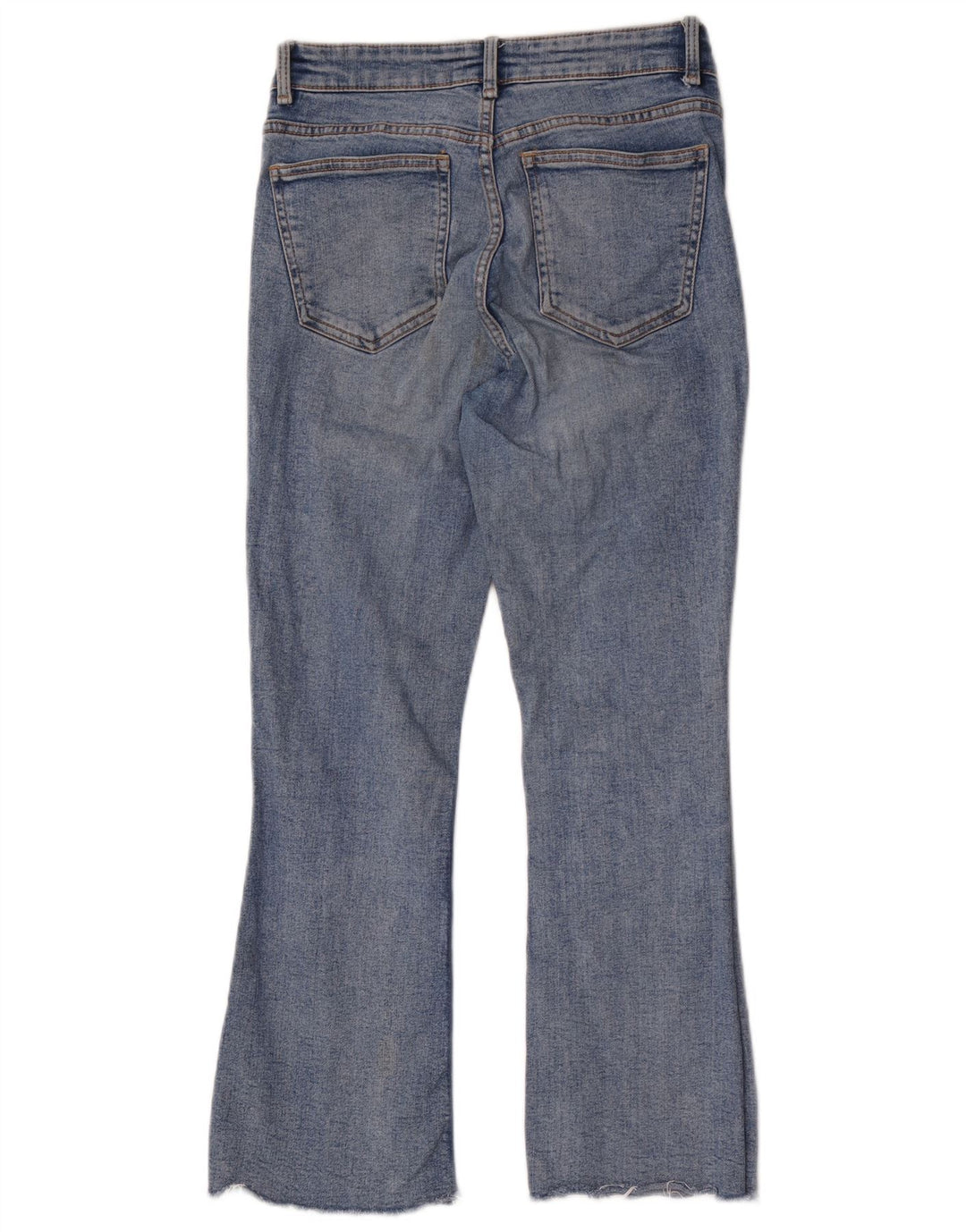 Zara Jeans Bootcut para Mujer EU 38 Small W28 L26 Algodón Azul
