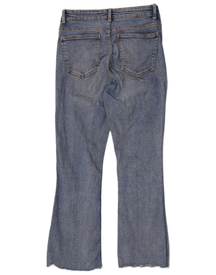 Zara Jeans Bootcut para Mujer EU 38 Small W28 L26 Algodón Azul