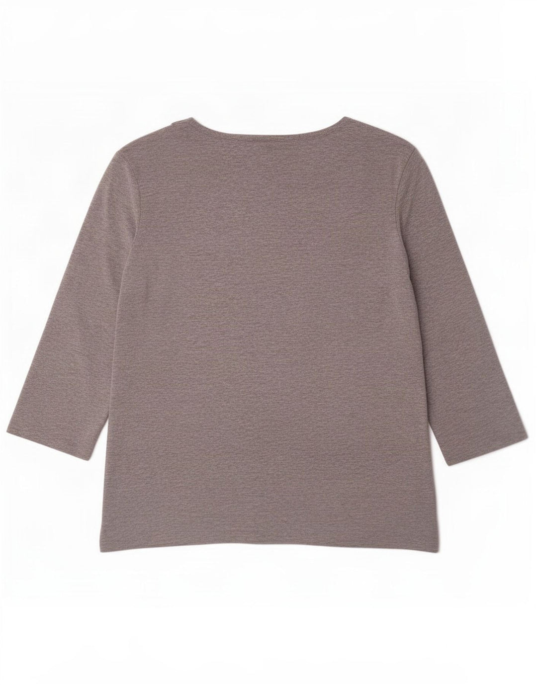 Canda Top para mujer manga 3/4 UK 10 Small Grey Moteado