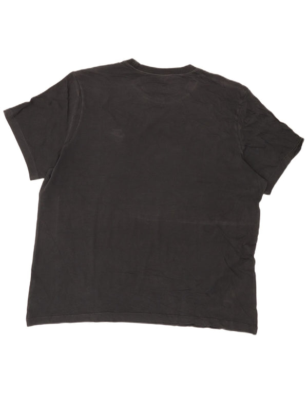 Camiseta Nike Hombre Top XL Algodón Negro