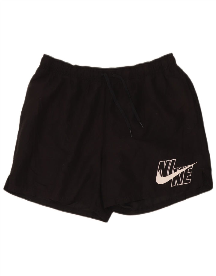 Nike Dri Fit Graphic - Pantalones cortos deportivos para hombre, talla grande, color negro