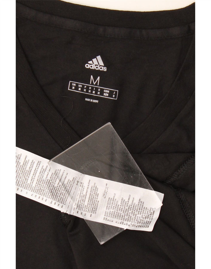 ADIDAS Camiseta Hombre Top Medium Negro Algodón