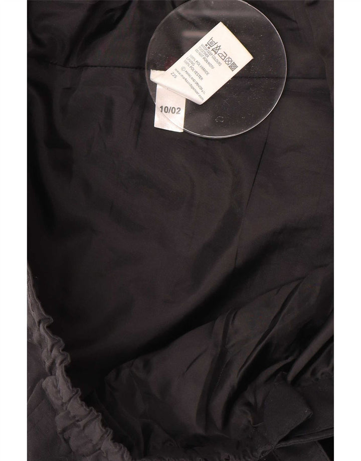 Marks & Spencer - Pantalón cortavientos para hombre, talla grande, W36 L31, poliamida negra