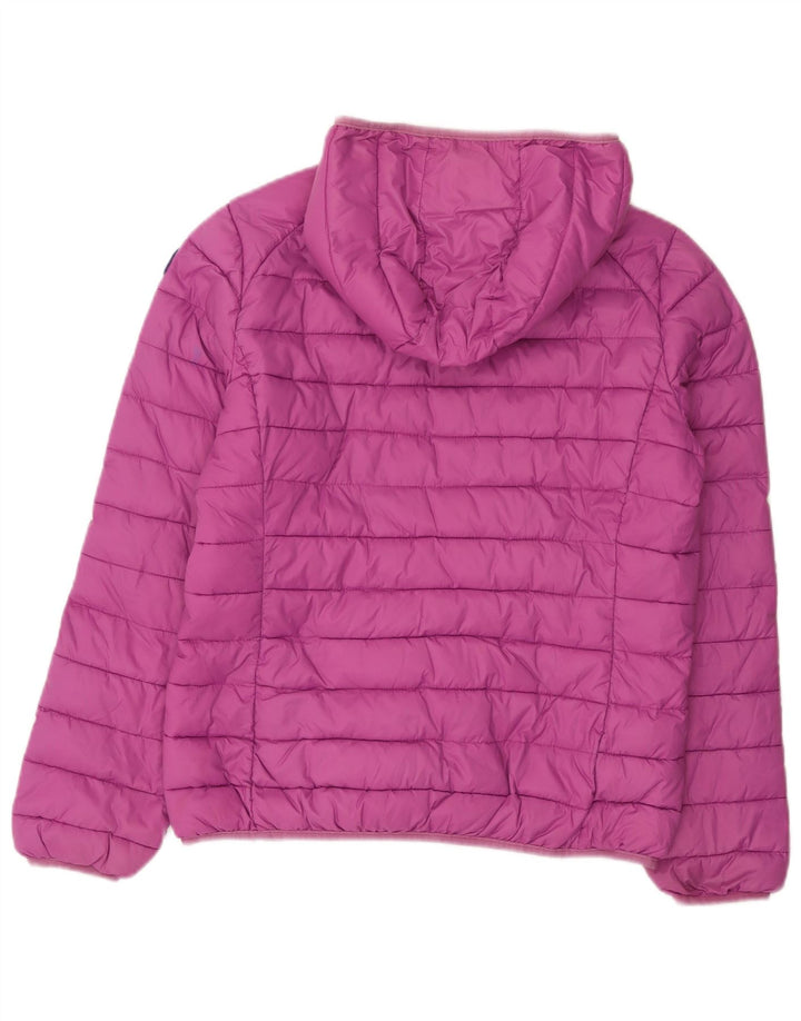 Invicta Chaqueta Acolchada Con Capucha Mujer UK 40 XL Poliamida Morado