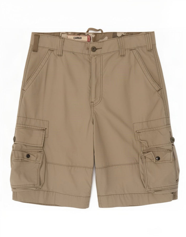 Levi's Mens Cargo Shorts Medium W32 Algodón Caqui