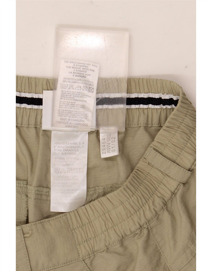 Adidas Hombre Chino Shorts W36 Large Beige Poliamida