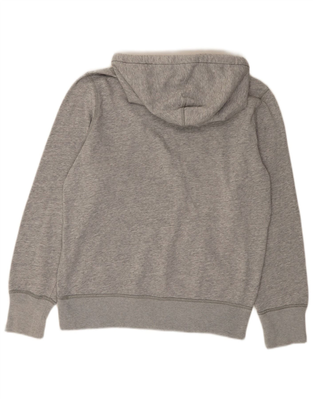American Eagle Hombre Sudadera Con Capucha Gráfica Jersey De Algodón Gris Medio