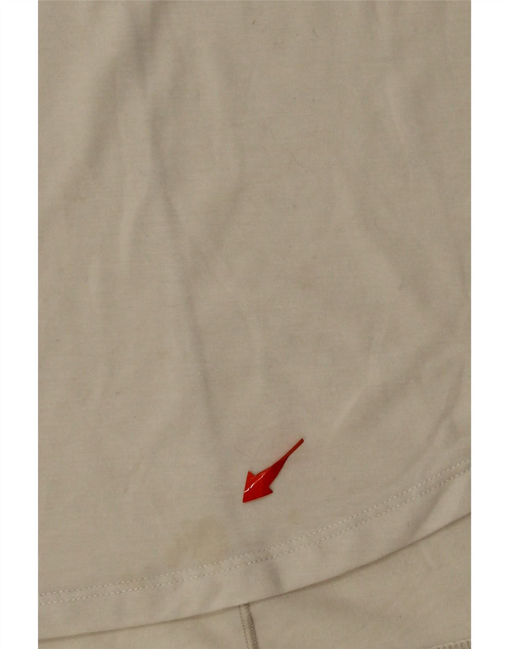 NIKE Womens Dri Fit T-Shirt Top UK 10 Small White Polyester Vintage Nike and Second-Hand Nike from Messina Hembry 