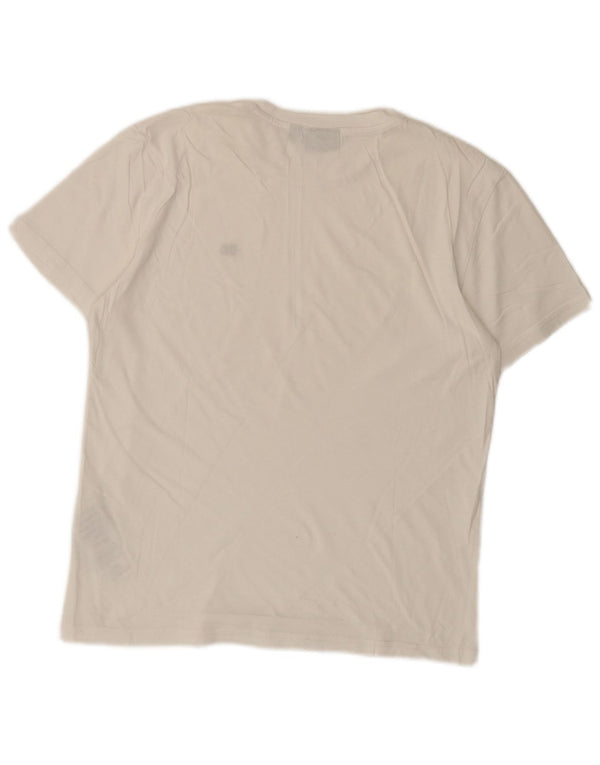 Napapijri Camiseta Hombre Top Small Blanco Algodón