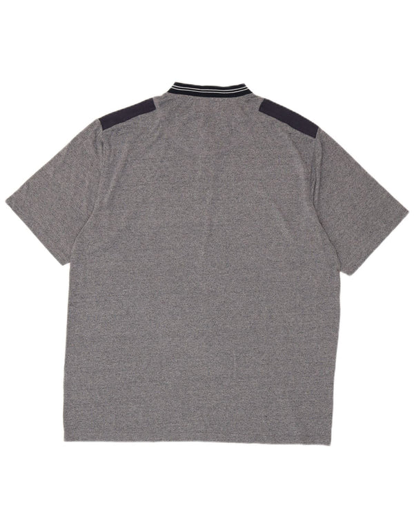 Charro Polo Hombre IT 54 XL Gris Colorblock Algodón