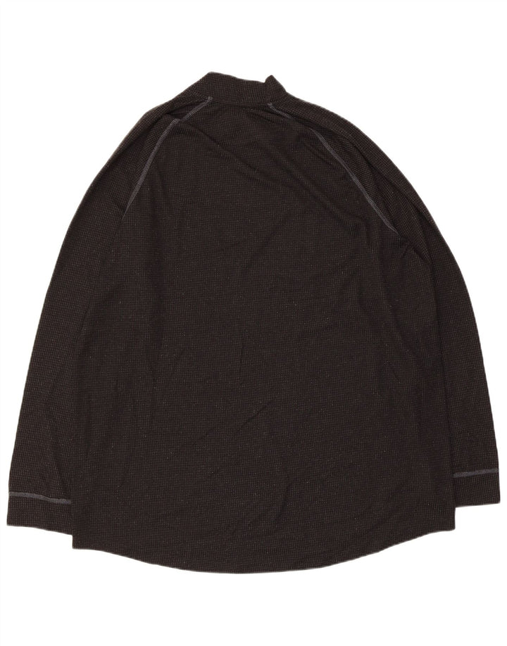Russell Athletic Camiseta de manga larga para hombre XL Poliéster a rayas negras