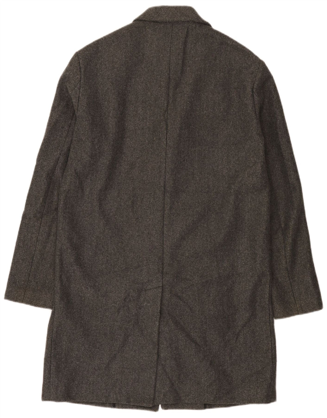 Zara Hombre Abrigo Reino Unido 40 Grande Gris