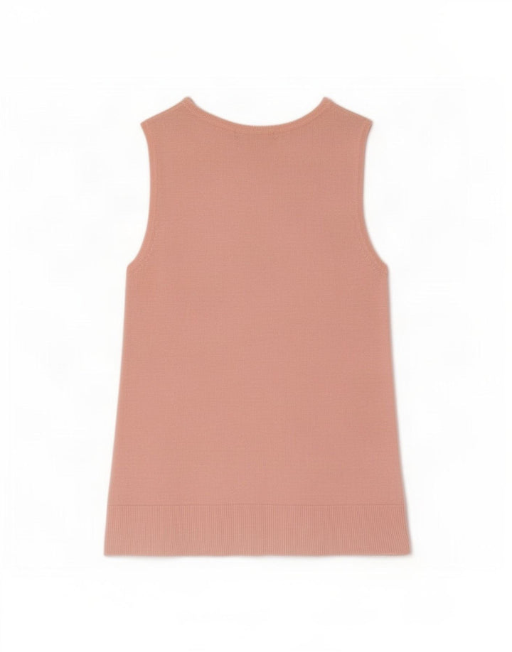 Marks & Spencer Top sin mangas para mujer UK 40 Viscosa rosa mediana
