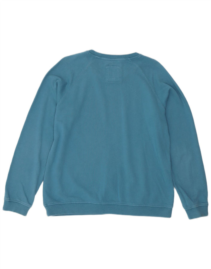 Crew Clothing Sudadera para mujer Jumper UK 14 Algodón azul medio