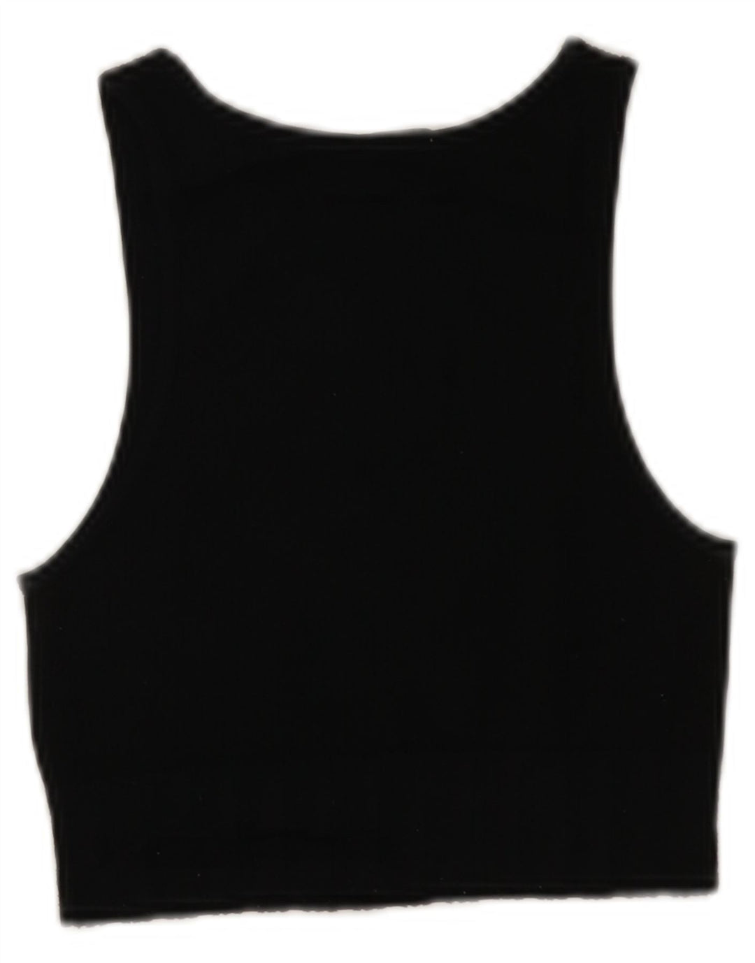 ZARA Mujer Crop Vest Top UK 4 XS Negro