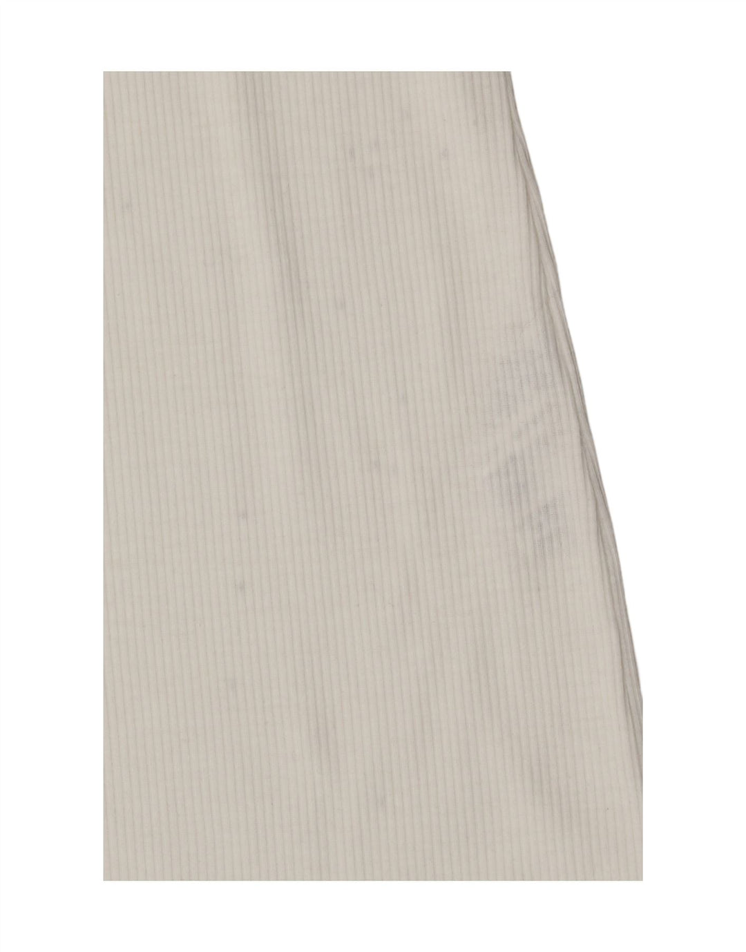 Zara Mujer Crop Halter Top UK 12 Medio Algodón Blanco