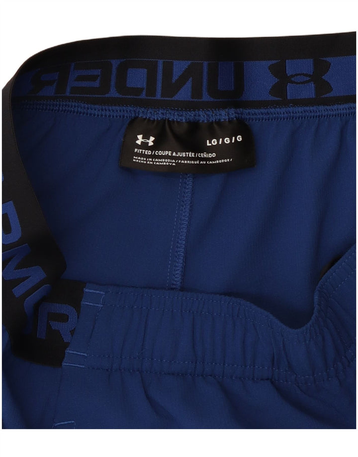 UNDER ARMOUR Pantalones cortos deportivos gráficos para hombre azul grande