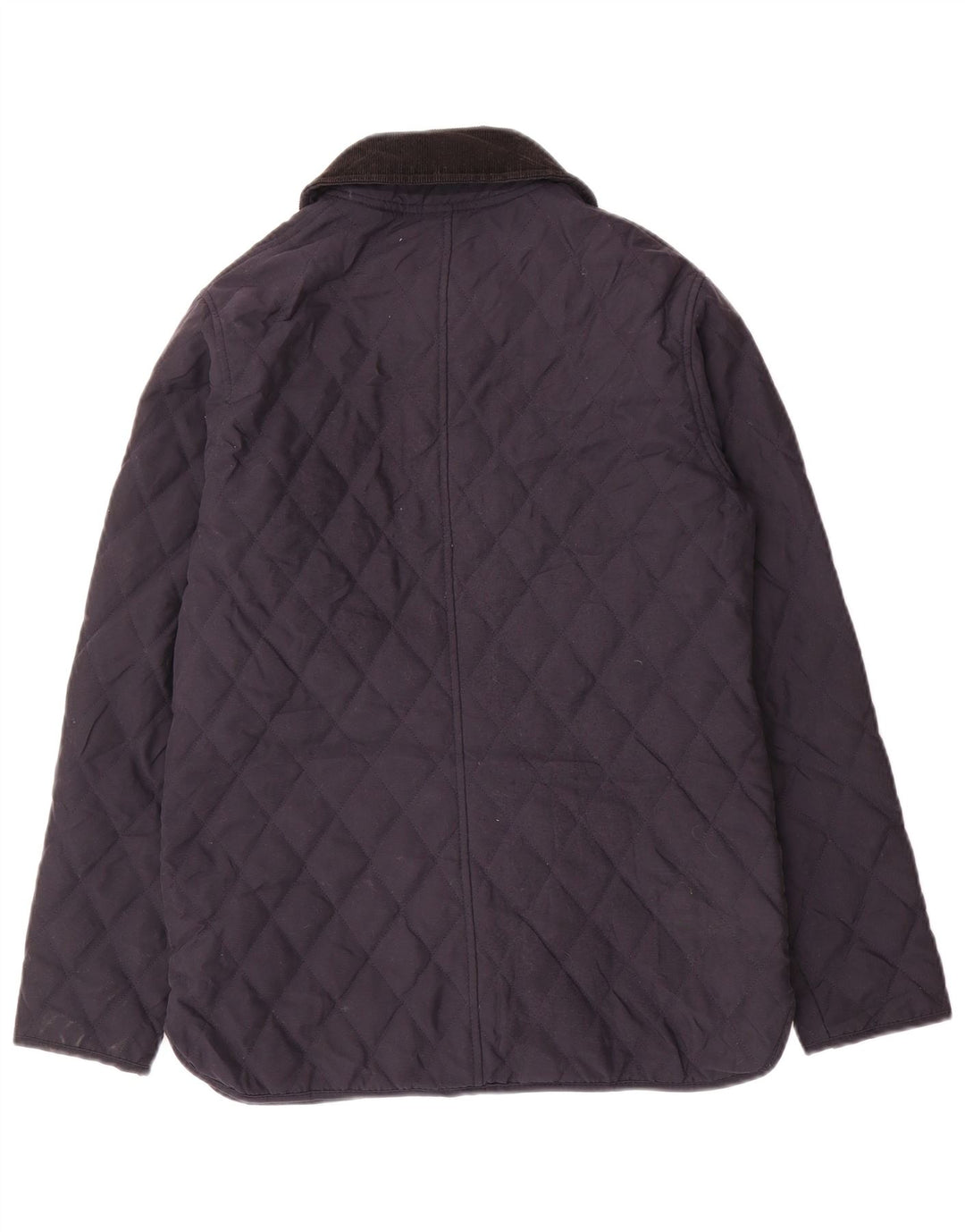 BARBOUR Chaqueta acolchada para mujer UK 8 Small Poliéster azul marino