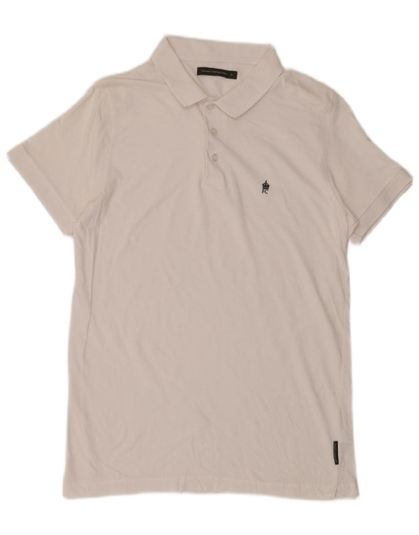 French Connection Polo Hombre XL Algodón Blanco