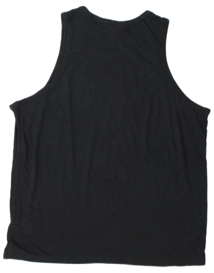 NIKE Hombre Graphic Vest Top XL Poliéster negro