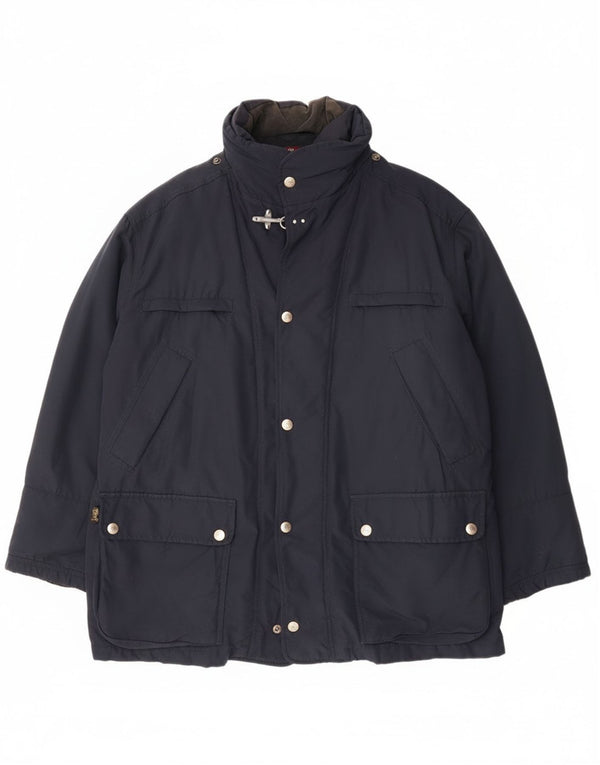 Fay Mens Ema Utility Jacket UK 40 Grande Azul Marino