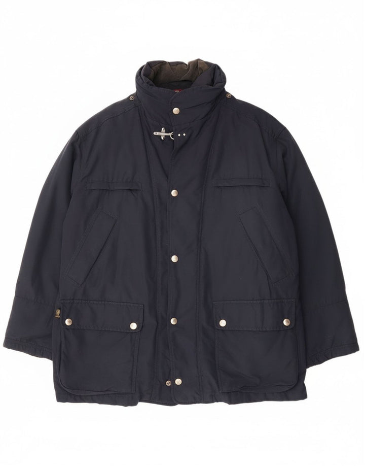 Fay Mens Ema Utility Jacket UK 40 Grande Azul Marino
