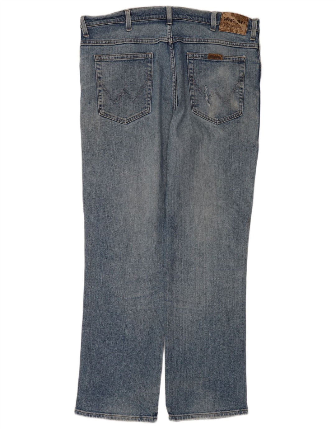 Wrangler Vaqueros Rectos De Corte Regular Para Hombre W38 L32 Algodón Azul