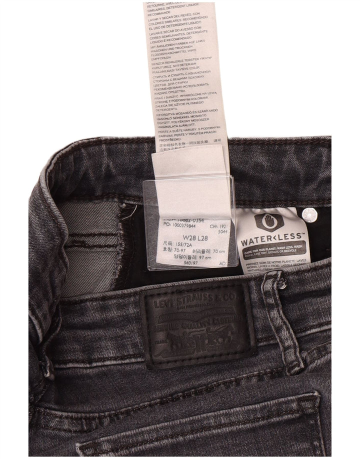 Vaqueros Levi's Mujer 721 Skinny W28 L28 Gris Lyocell
