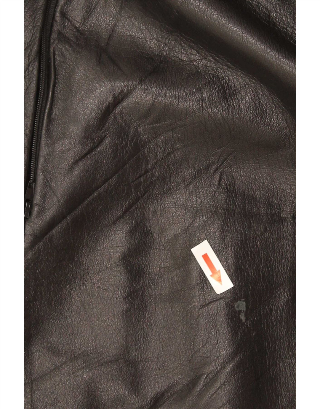 Chaqueta legendaria 1957 Abrigo de cuero para mujer IT 50 XL Negro