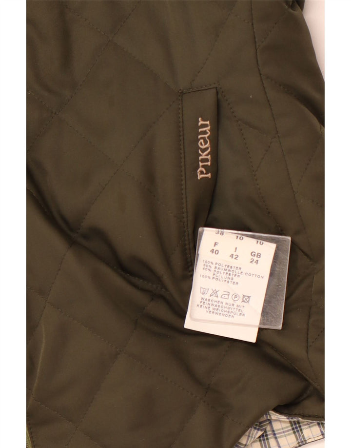 Chaleco acolchado reversible para mujer PIKEUR IT 42 Poliéster caqui medio