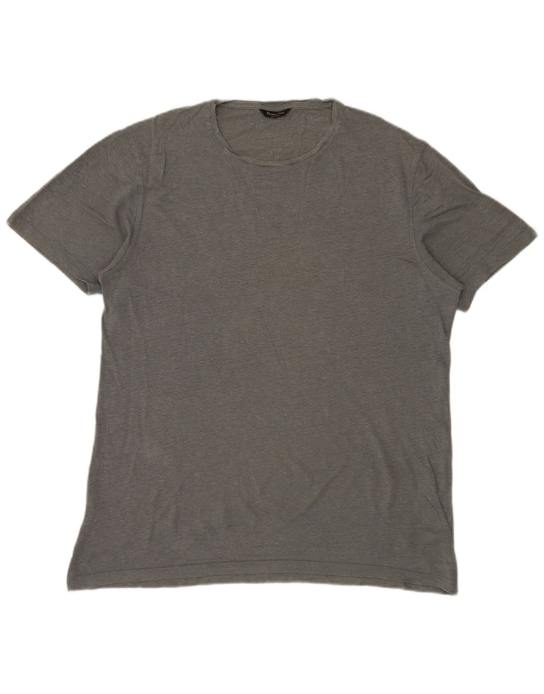 MASSIMO DUTTI Camiseta Hombre Top XL Gris