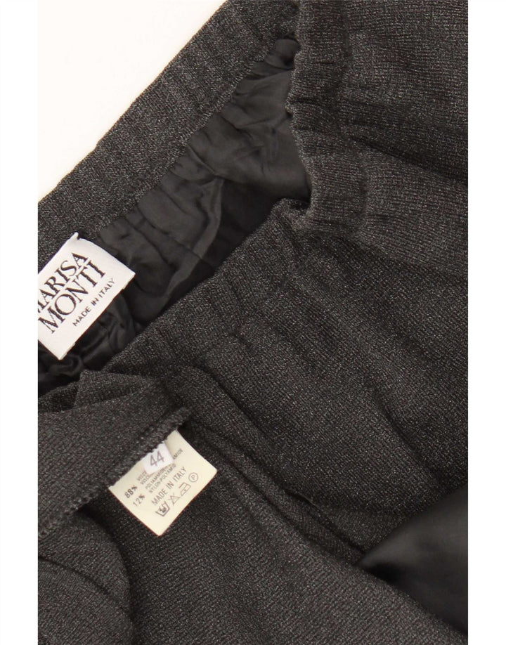 Falda midi para mujer Marisa Monti IT 44 Medium W32 Viscosa gris