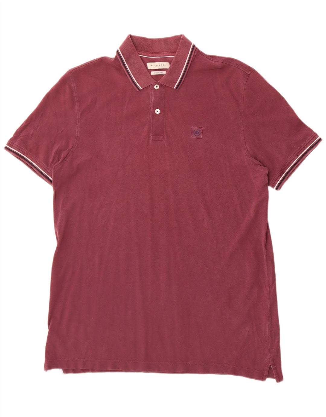 Polo Bugatti Hombre XL Granate