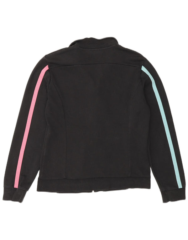 Emporio Armani Chaqueta de chándal para mujer UK 40 Mediana Color negro