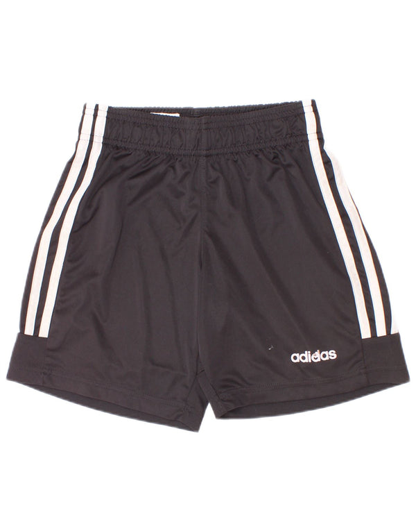 Adidas Pantalón corto deportivo para niño 9-10 años Negro Poliéster