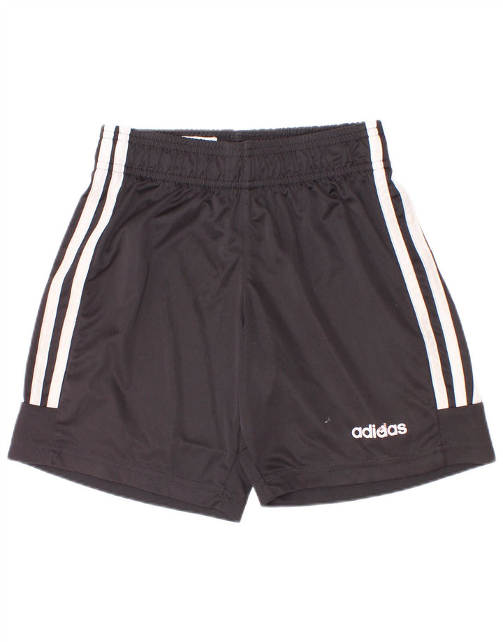 Adidas Pantalón corto deportivo para niño 9-10 años Negro Poliéster