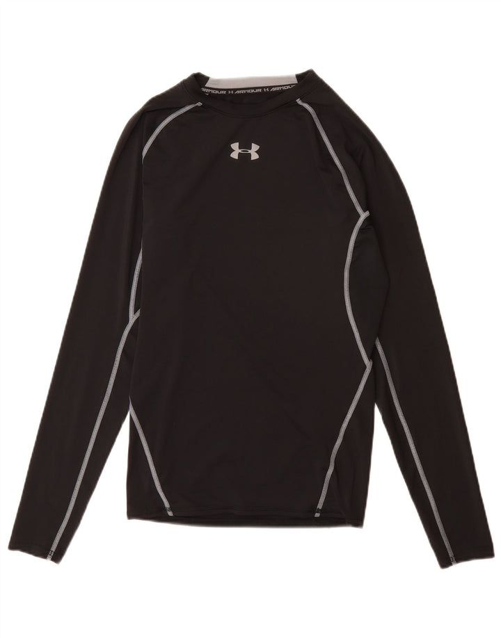 Under Armour Hombre Compresión Top Manga Larga Mediano Negro